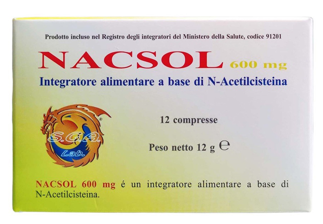 NACSOL 12 COMPRESSE - Doctor Vinz