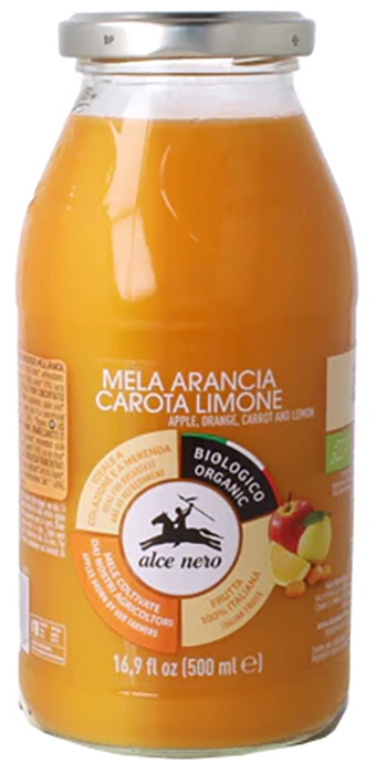 SUCCO 100% MELA ARANCIA CAROTA LIMONE 500 ML - Doctor Vinz