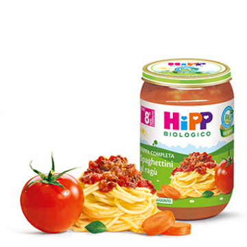 HIPP BIO SPAGHETTINI AL RAGU' 220 G - Doctor Vinz