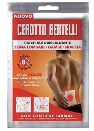 BERTELLI PATCH AUTORISCALDANTE 1 PEZZO - Doctor Vinz
