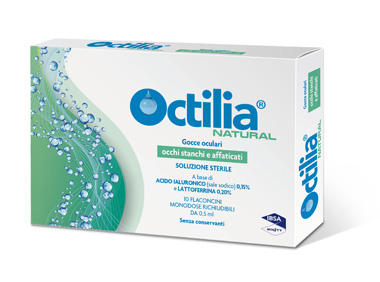 OCTILIA NATURAL OCCHI STANCHI E AFFATICATI 10 FLACONCINI 0,5 ML - Doctor Vinz