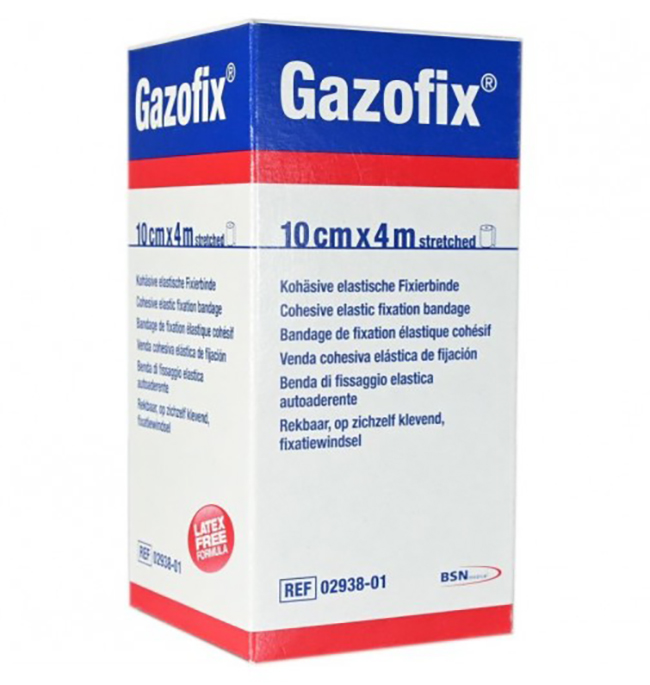 BENDA ELASTICA AUTOADESIVA GAZOFIX 10X400 CM - Doctor Vinz