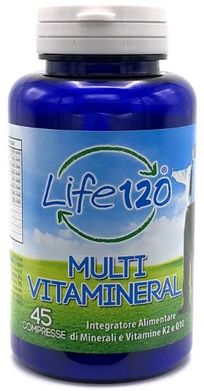 LIFE 120 MULTIVITAMINERAL 45 COMPRESSE - Doctor Vinz