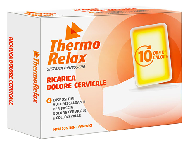 THERMORELAX RICARICA PER FASCIA DOLORE CERVICALE 6 DISPOSITIVI AUTORISCALDANTI - Doctor Vinz
