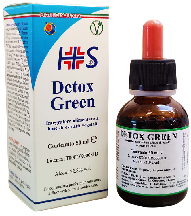 DETOX GREEN GOCCE 50 ML - Doctor Vinz