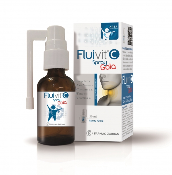 FLUIVIT C SPRAY GOLA 20 ML - Doctor Vinz