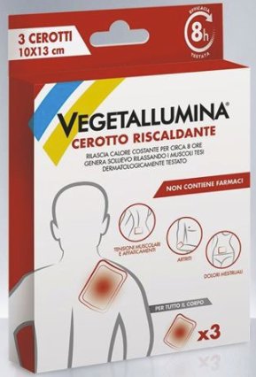 VEGETALLUMINA CEROTTO RISCALDANTE 3 PEZZI - Doctor Vinz