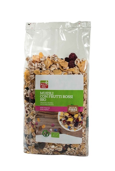 MUESLI FRUTTI ROSSI BIO 375 G - Doctor Vinz