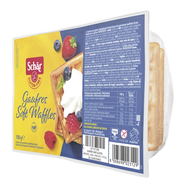 SCHAR GAUFRE SOFT WAFFLES 100 G - Doctor Vinz