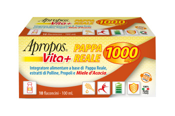 APROPOS VITA+ PAPPA REALE 1000MG 10 FLACONCINI DA 10 ML - Doctor Vinz