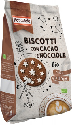 BISCOTTI CON CACAO E NOCCIOLE 350 G - Doctor Vinz