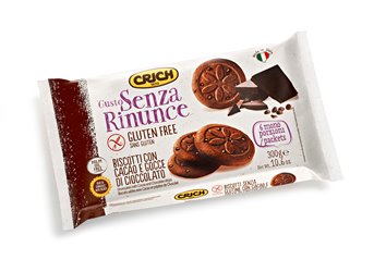 GUSTO SENZA RINUNCE BISCOTTI CACAO E GOCCE DI CIOCCOLATO 300 G - Doctor Vinz