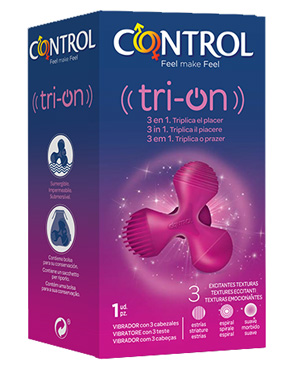 CONTROL TRI-ON VIBRATORE 3 IN 1 1 PEZZO - Doctor Vinz