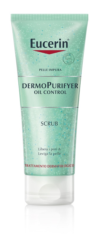 EUCERIN DERMOPURIFYER OIL CONTROL SCRUB 100 ML - Doctor Vinz