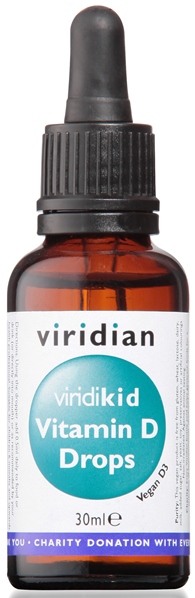 VIRIDIAN VIRIDIKID VITAMIN D3 400UI GOCCE 30ML - Doctor Vinz