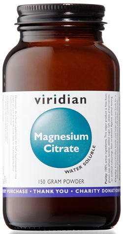 VIRIDIAN MAGNESIUM CITRATE POLVERE 150G VIRIDIAN MAGNESIO CITRATO - Doctor Vinz