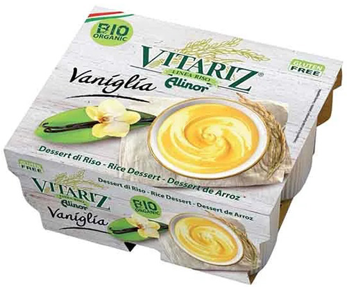 VITARIZ DESSERT DI RISO ALLA VANIGLIA BIO 4 X 100 G - Doctor Vinz