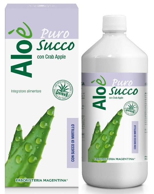 ALOE' ALOE VERA BIO + MIRTILLO 1 LITRO - Doctor Vinz