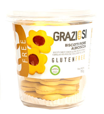 FIORE ALBICOCCA BISCOTTO 190 G - Doctor Vinz