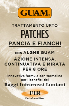 GUAM PATCHES TRATTAMENTO URTO PANCIA E FIANCHI 8 PEZZI - Doctor Vinz