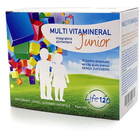 MULTI VITAMINERAL JUNIOR 30 BUSTINE - Doctor Vinz