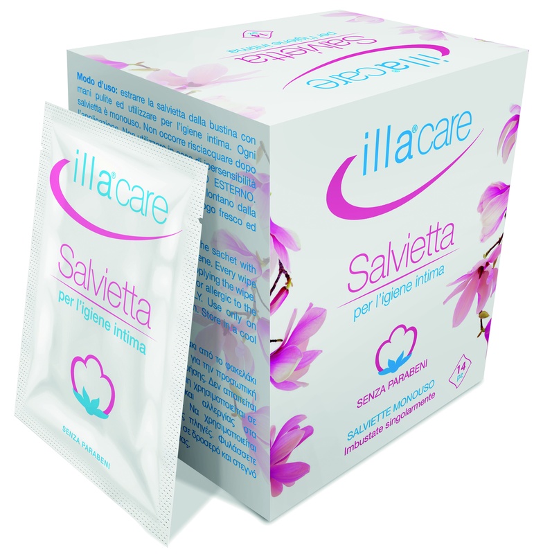 ILLA CARE SALVIETTA INTIMA 14 PEZZI - Doctor Vinz