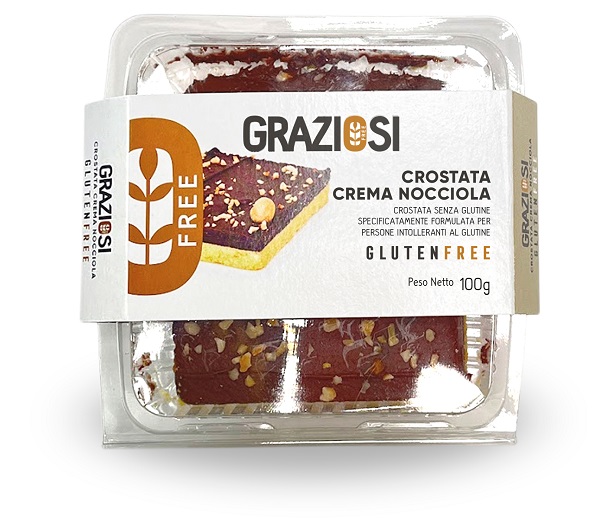 CROSTATA CREMA NOCCIOLA SMALL 100 G - Doctor Vinz