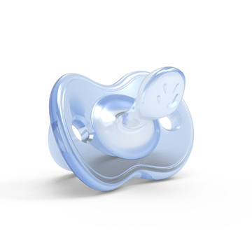 NUVITA ORTOHOSOFT SUCCHIETTO CON TETTARELLA ORTODONTICA BLU - Doctor Vinz