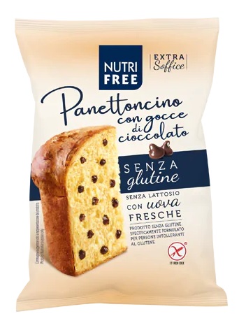 NUTRIFREE PANETTONCINO GOCCE DI CIOCCOLATO 100 G - Doctor Vinz