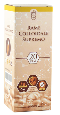RAME COLLOIDALE SUPREMO 20PPM 100 ML - Doctor Vinz