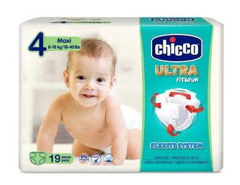 CHICCO PANNOLINO ULTRA CHICCHO MAXI 19 X 10 - Doctor Vinz