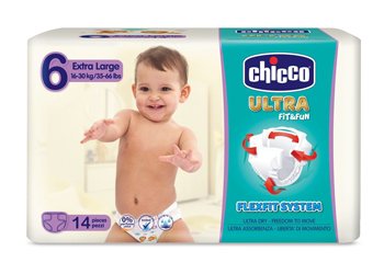 CHICCO PANNOLINO ULTRA XL 14 PEZZI - Doctor Vinz
