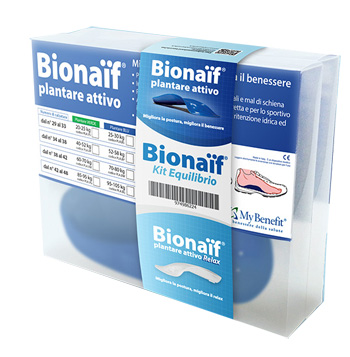 KIT EQUILIBRIO BIONAIF PLANTARE ATTIVO NEUTRO GRANDE DAL 42 AL 48 OLTRE 105 KG - Doctor Vinz