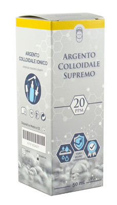 ARGENTO COLLOIDALE SUPREMO 20PPM CERTIFICATO SPRAY CON CONTAGOCCE + EROGATORE NASO + EROGATORE GOLA + EROGATORE PELLE - Doctor Vinz