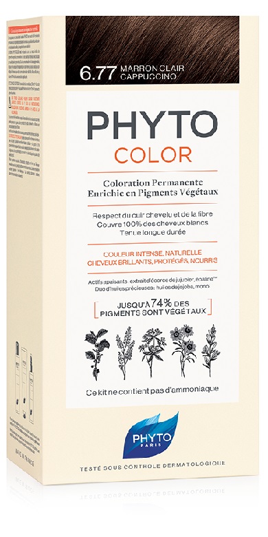 PHYTOCOLOR 6.77 MARR CHIA CAPP 1 LATTE + 1 CREMA + 1 MASCHERA + 1 PAIO DI GUANTI - Doctor Vinz