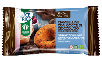 RICE&RICE CIAMBELLINE CON GOCCE DI CIOCCOLATO 4 X 45 G - Doctor Vinz
