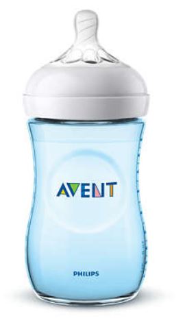 AVENT BIBERON NATURAL PP 260ML AZZURRO SINGLE PACK - Doctor Vinz