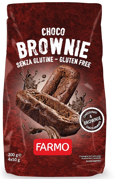 FARMO CHOCO BROWNIE 4 X 50 G - Doctor Vinz