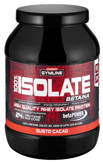 GYMLINE 100% WHEY ISOLATE CACAO 900 G - Doctor Vinz