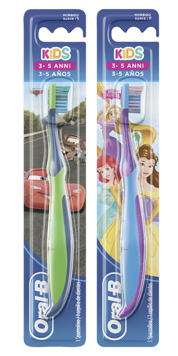 ORALB KIDS SPAZZOLINO MANUALE CARS&PRINCESS 3-5 ANNI - Doctor Vinz