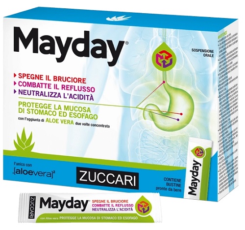 MAYDAY SOSPENSIONE PER USO ORALE ALLA MENTA 24 BUSTINE 10 ML - Doctor Vinz