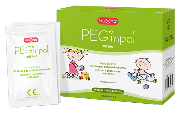 PEGINPOL MACROGOL 3350 SOSPENSIONE ORALE 20 BUSTINE - Doctor Vinz