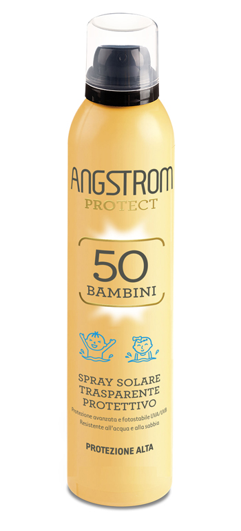 ANGSTROM PROTECT 50 BAMBINI SPRAY SOLARE TRASPARENTE 250 ML - Doctor Vinz