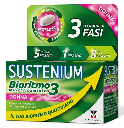 SUSTENIUM BIORITMO3 DONNA ADULTA 30 COMPRESSE - Doctor Vinz