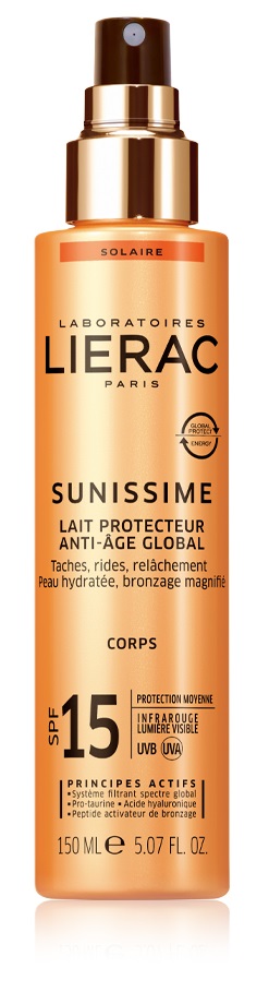 LIERAC SUNISSIME LATTE CORPO SPF15 150 ML - Doctor Vinz