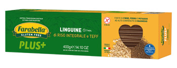 FARABELLA LINGUINE RISO INTEGRALE E TEFF 400 G - Doctor Vinz