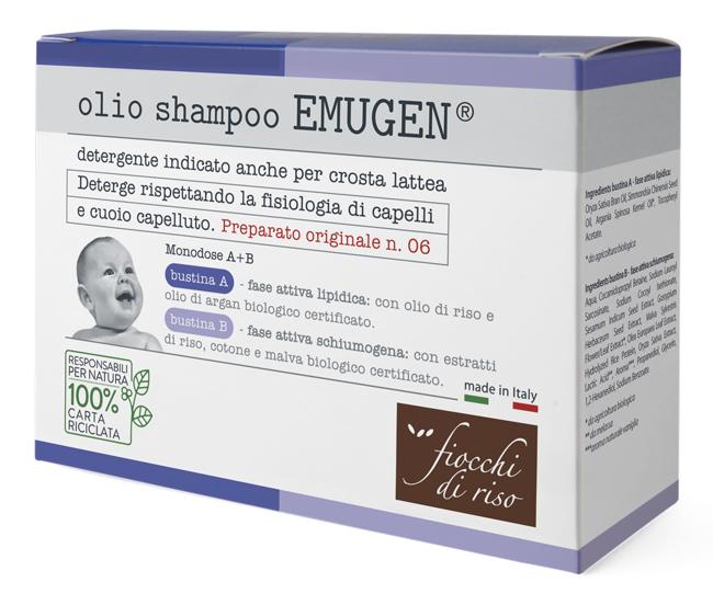 FIOCCHI DI RISO EMUGEN OLIO SHAMPOO ULTRADELICATO 45 ML - Doctor Vinz