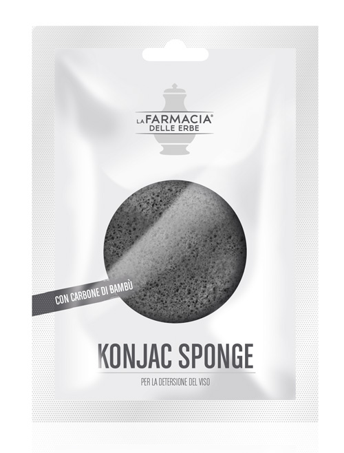 FDE KONJAC SPONGE CARBONE BAMBU' 1 PEZZO - Doctor Vinz