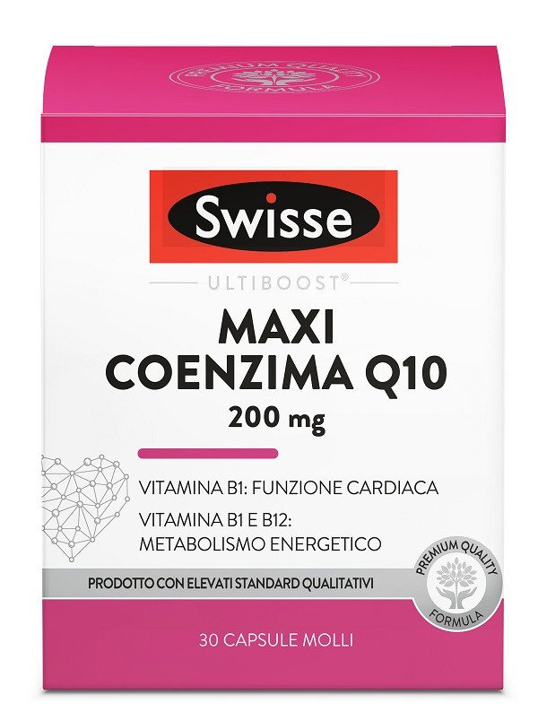SWISSE MAXI COENZIMA Q10 200 MG 30 CAPSULE - Doctor Vinz