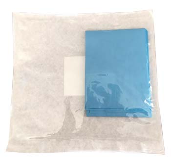 TELO STERILE STANDARD MONOUSO IN TNT IMPERMEABILE PLASTIFICATO 45 CM X 75 CM 1 PEZZO - Doctor Vinz